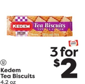 Weis Markets Kedem tea biscuits offer