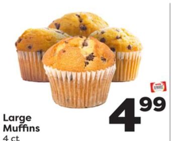 Weis Markets Large muffins offer