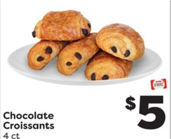 Weis Markets Chocolate croissants offer