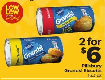 Weis Markets Pillsbury grands! biscuits offer