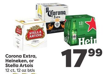 Weis Markets Corona extra, heineken, or stella artois offer