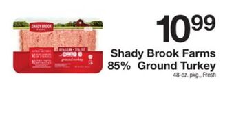 The Fresh Grocer 85% ground turkey offer