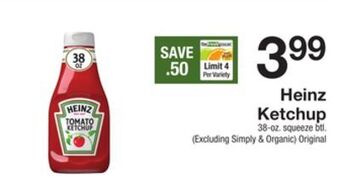 The Fresh Grocer Ketchup offer