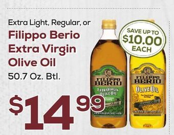 DeCicco & Sons Filippo berio extra virgin olive oil offer