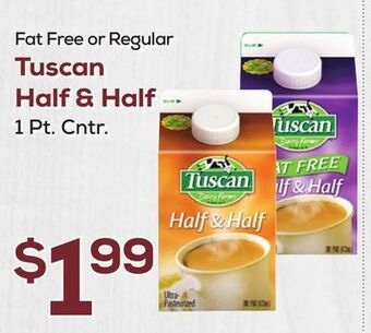 DeCicco & Sons Tuscan half & half offer