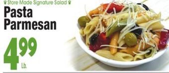 King Kullen Pasta parmesan offer