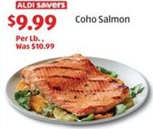 Aldi Coho Salmon offer