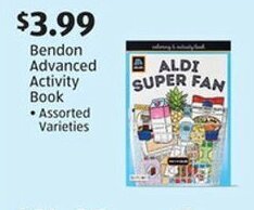 Aldi Bendon Advanced Activity Book offer