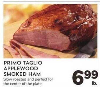Albertsons Primo taglio applewood smoked ham offer