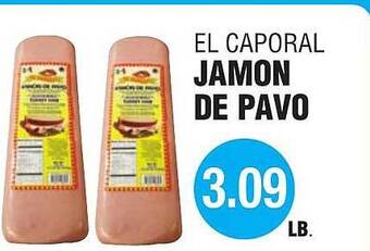 Carnicerias Jimenez El caporal jamon de pavo offer