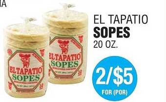 Carnicerias Jimenez El tapatio sopes offer