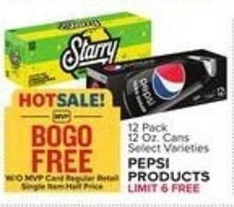 Food Lion Select varieties pepsi products offer