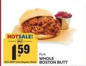 Food Lion Whole boston butt offer