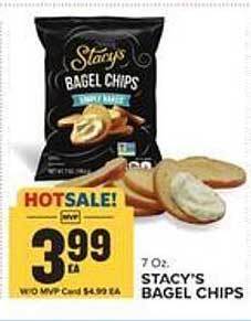 Food Lion Stacy's bagel chips offer