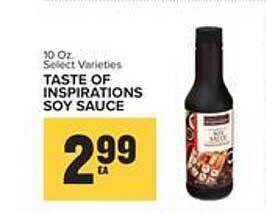 Food Lion Taste of inspirations soy sauce offer