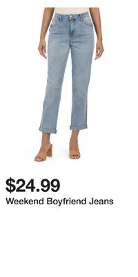 TJ Maxx Weekend boyfriend jeans offer