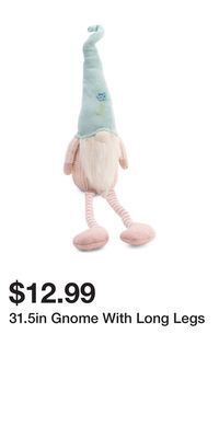 31.5in gnome with long legs