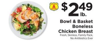 ShopRite Boneless chicken breast offer