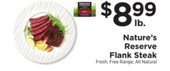 ShopRite Flank steak offer