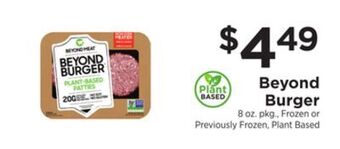 ShopRite Beyond burger offer
