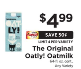 ShopRite Oatmilk offer