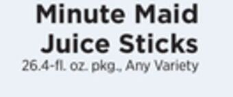 ShopRite Juice sticks offer