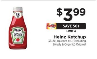 ShopRite Ketchup offer