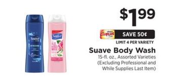ShopRite Body wash offer