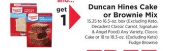 ShopRite Cake or brownie mix offer