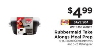 ShopRite Take alongs meal prep offer