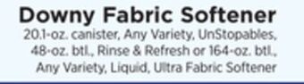 ShopRite Fabric softener offer