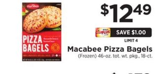 ShopRite Pizza bagels offer