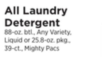 ShopRite Laundry detergent offer