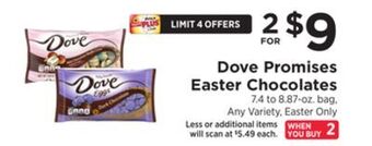 ShopRite Promises easter chocolates offer