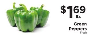 ShopRite Green peppers offer