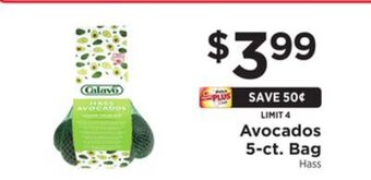 ShopRite Avocados 5-ct. bag offer