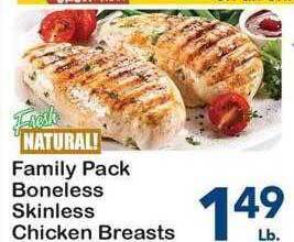 Fairplay Family pack boneless skinless chicken breasts offer