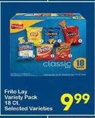 Fairplay Frito lay variety pack offer