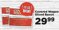IGA Covered wagon sliced bacon offer