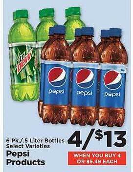 IGA Pepsi products offer