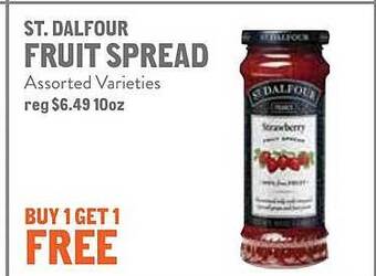 New Seasons Market St. dalfour fruit spread offer