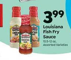 Save a Lot Louisiana fish fry sauce offer