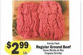 Sellers Bros Regular ground beef offer