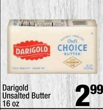 Super King Markets Darigold unsalted butter offer