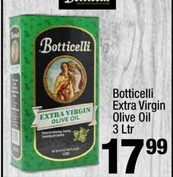 Super King Markets Botticelli extra virgin olive oil offer