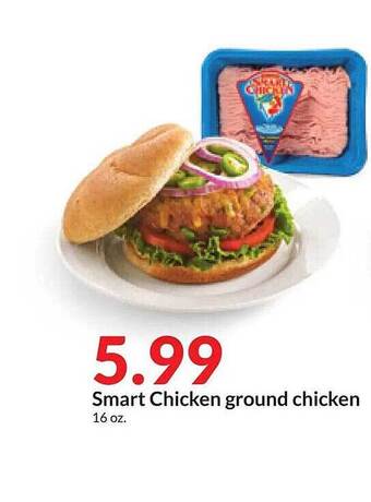 Hy-Vee Smart chicken ground chicken offer