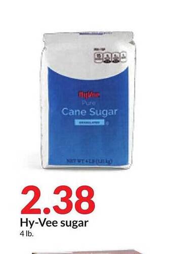 Hy-Vee Hy-vee sugar offer