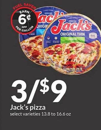 Hy-Vee Jack's pizza offer