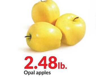 Hy-Vee Opal apples offer