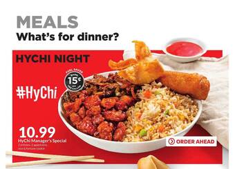 Hy-Vee Hychi manager's special offer